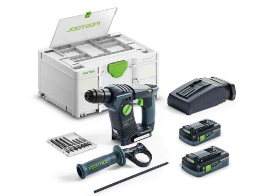 Der Festool Akku-Bohrhammer BHC 18 HPC 4,0 I-Plus