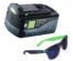 Festool Akku-Pack mit Festool Sonnenbrille