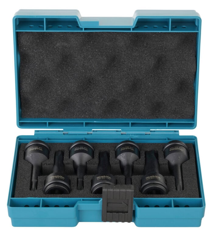 Makita T-Schlagnuss-Set 7-tlg. IMPACT BLACK E-23628