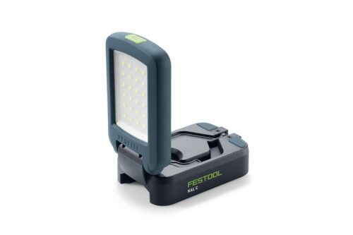 Die Festool Akku-Arbeitsleuchte SYSLITE KAL C 578128 liefert kraftvolle 1.200 Lumen in kompakter Form. Flexibel einsetzbar, robust und ideal für enge Arbeitsbereiche. Jetzt online kaufen!